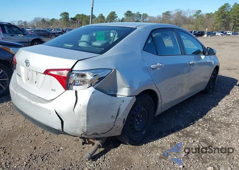 2017 Toyota Corolla Le from USA, damaged, VIN 2T1BURHEXHC941989